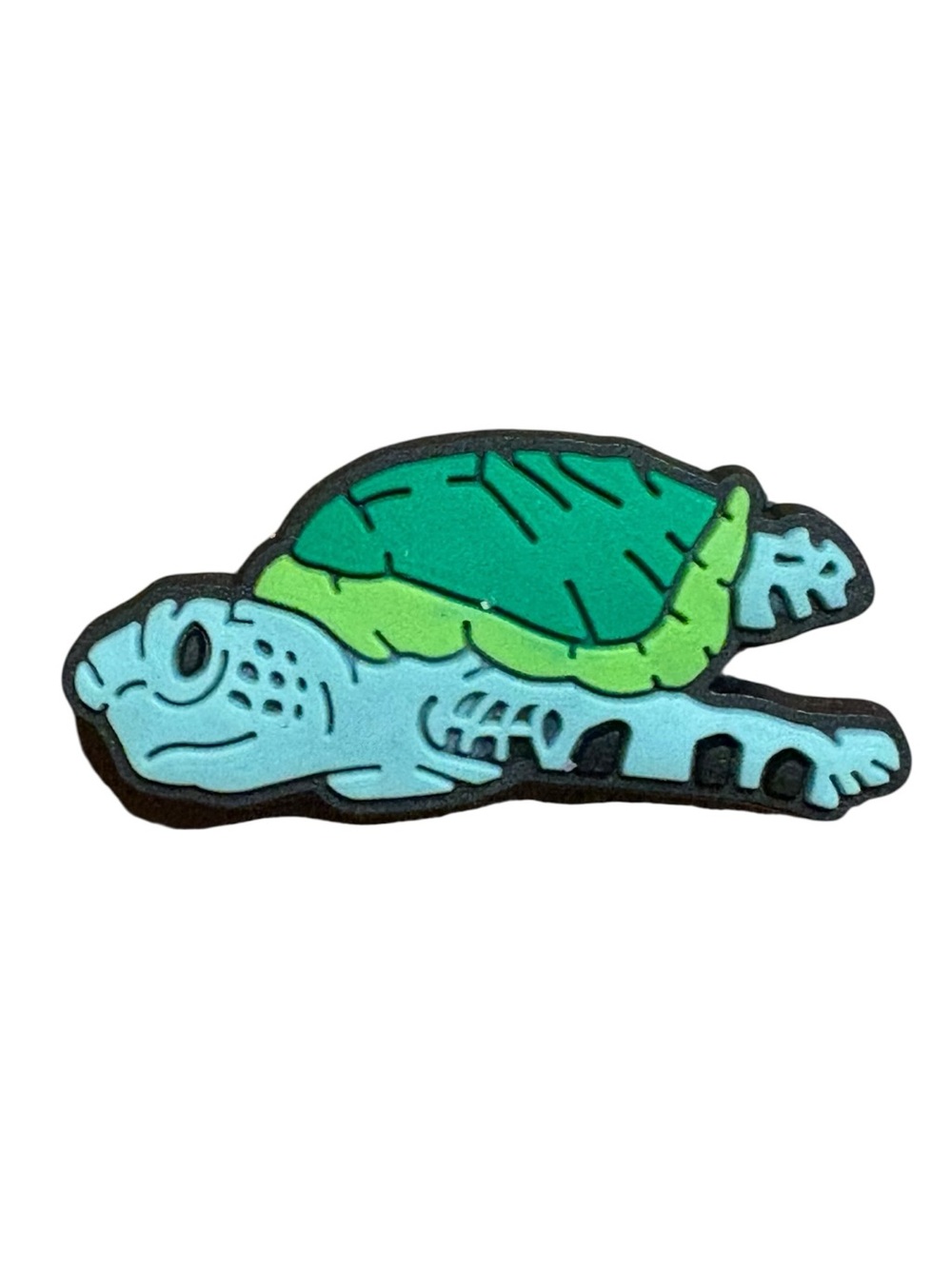 Sea Turtle Croc Charm